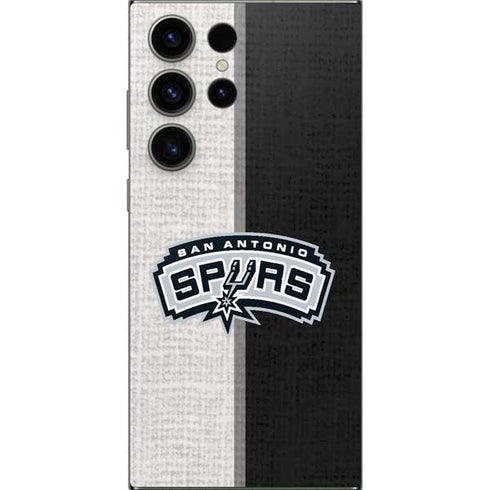 NBA San Antonio Spurs Canvas Galaxy S25 Ultra Skin